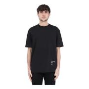 Sorte T-shirts og Polos med Calvin Klein Stacked Modern Metals Print