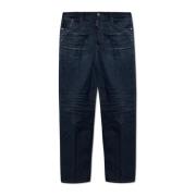 Marineblå Eros Wide Leg Jeans