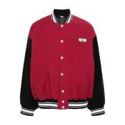 Bordeaux Varsity Bomber Jakke