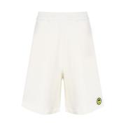 Hvide Shorts med Smile Logo