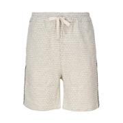 Beige Shorts med 98% Bomuld