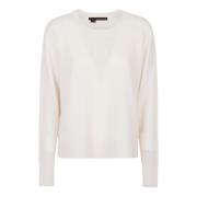 Alabaster Rund Hals Sweater