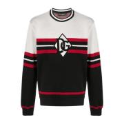 Logo Sweater, 100% Bomuld, Produceret i Italien