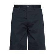 Marineblå Chino Bermuda Shorts