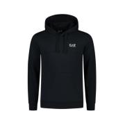 EA7 Core Identity Hoodie til mænd, Mørkeblå