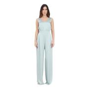 Elegant Aqua Grøn Jumpsuit