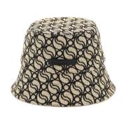 S-Wave Vævet Halm Bucket Hat