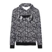 Monogram Sweatshirt i bomuld