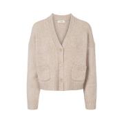 Feodora Cardigan - Sand - Stilfuld og Behagelig