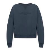 Sweatshirt med logo