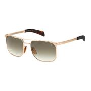 Gold/Brown Shaded Sunglasses