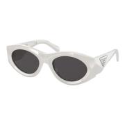 White/Dark Grey Sunglasses