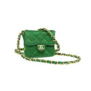 Pre-owned Satin chanel-tasker