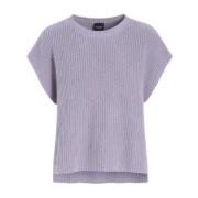 Lavendel Sky Strikbluse