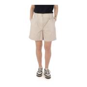 Poplin Short Klassisk Stil