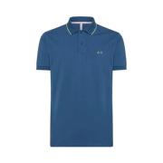 Avion Blue Polo Basic T-shirts og Polos