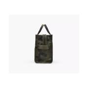 Camo Jacquard Tote Taske