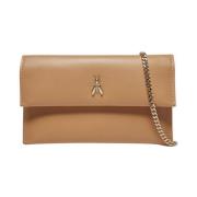 Beige Skuldertaske Pompei Stil