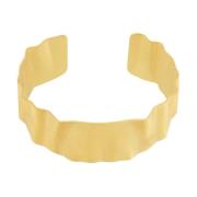 Alaya Statement Wave Cuff Bracelet Gold Plating