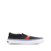 Sort Wings Slip-On Sneakers