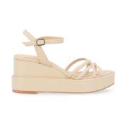 Ivory Nappa Kile Sandal