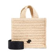 Lille JP Raffia Tote Taske