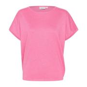 Pink Cosmos Melange Strik Pullover