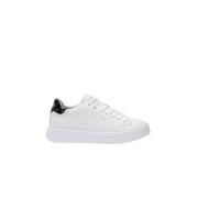 Grace Leather Sneakers i Sort/Hvid