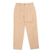 Beige Bomuld Chino Bukser