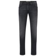 Slim Fit Sort Denim Jeans