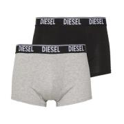 Herre Boxershorts Sort Bomuld Pakke