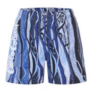 Sporty Beach Volleyball Surfing Swim Shorts