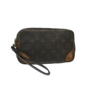 Pre-owned Canvas louis-vuitton-tasker