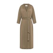 Lurex Jersey Duster Coat