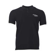 Sort Polo Basis T-shirt