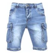 Korte Jeans Herre - Jeansshorts med lommer -1088