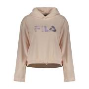 Rosa Polyester Sweater Klassisk Design