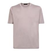 Beige T-shirt Casual Style SS23