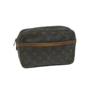 Pre-owned Canvas louis-vuitton-tasker