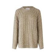 Chunky Strik Crew Neck Sweater