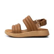 Stilfuld Lædersandal