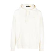 Beige Sweatshirt Stilfuld Behagelig Bomuld