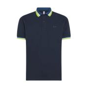 Stribet poloshirt