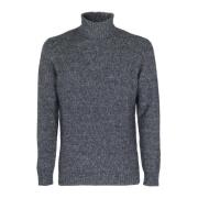 Alpaca Uld Sweater Dolcevita Stil