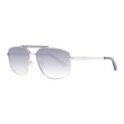 Rose Gold Aviator Solbriller Gradient Linser