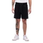 Sort Bomuld Regular Fit Shorts