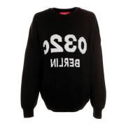 Logo Oversized Knit Sweater