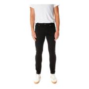 Slim Fit Mid Waist Jeans