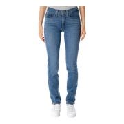 Mid-Rise Slim Straight Skinny Jeans