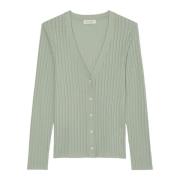 Pointelle cardigan regular